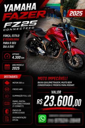 YAMAHA FZ25 FAZER CONNECTED ABS YAMAHA FZ25 FAZER CONNECTED ABS